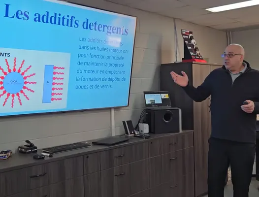 Formation en lubrification AMSOIL pour entreprises au Québec — maintenance et économies